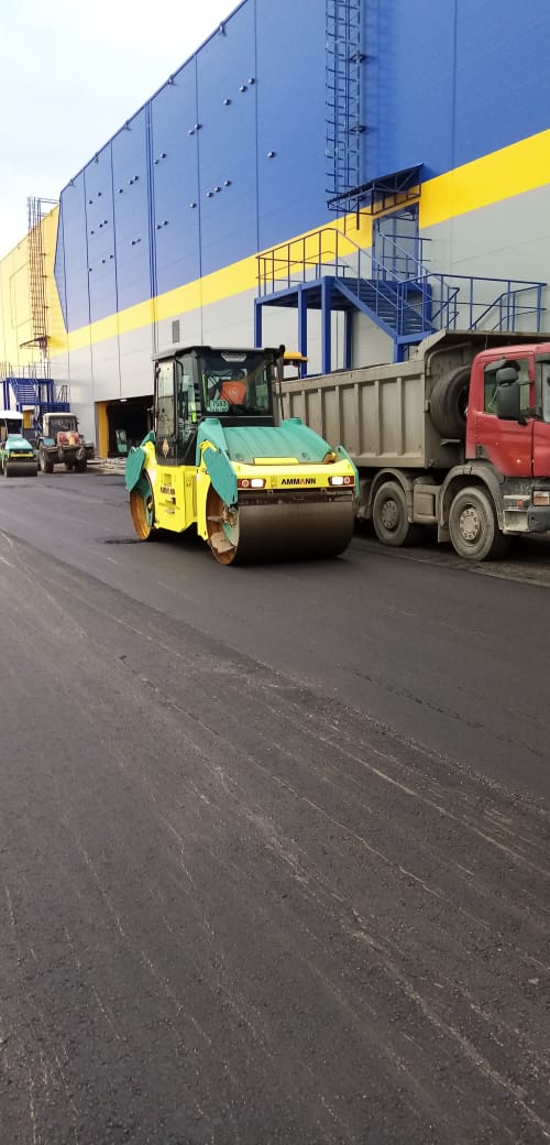 благоустройство территории тц